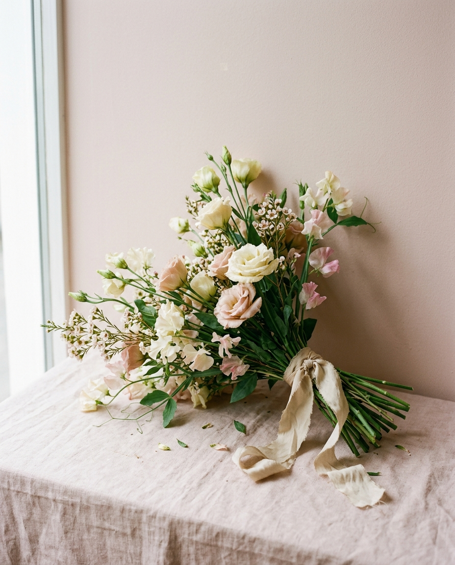 Lisianthus & Wicke